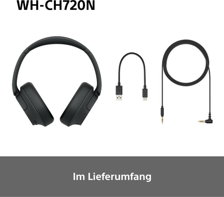 Actual product image Sony WH-CH720N (NC, 35 h, Wireless, Cable)