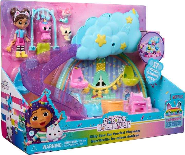 Actual product image Gabby's Dollhouse Kitty Care Playset (42834)