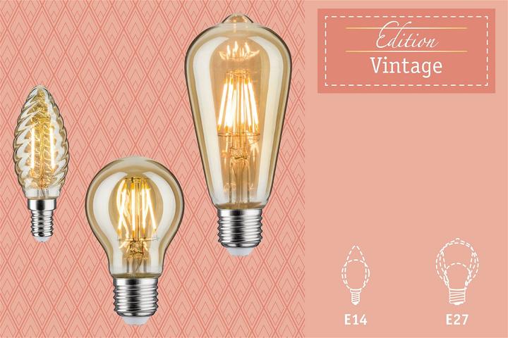 Productafbeelding Paulmann Globe Vintage (E27, 6.50 W, 680 lm, 1 x, F)