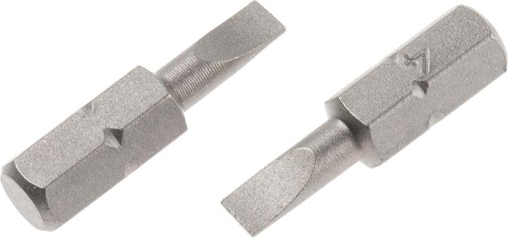 Actual product image Rs Pro slotted 4mm x 25mm Hex bit (SL4)