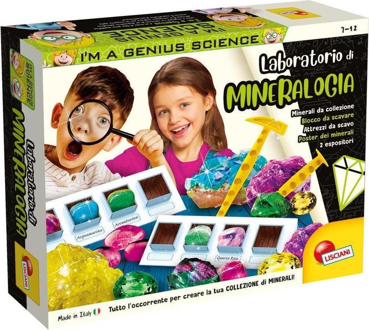 Immagine prodotto Lisciani 83923 - LISCIANI-I'M A GENIUS LABORATORIO DI MINERALOGIA