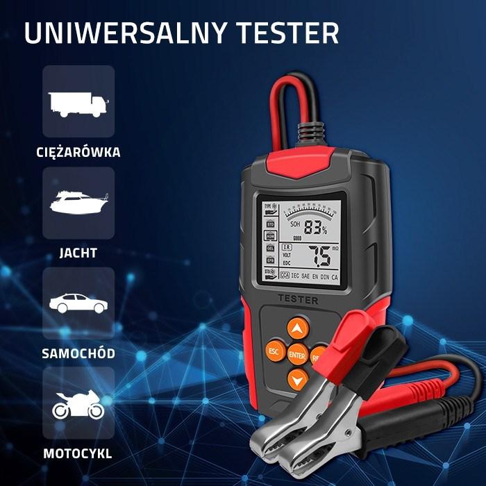 Image du produit Qoltec LCD-Digital-Batterietester