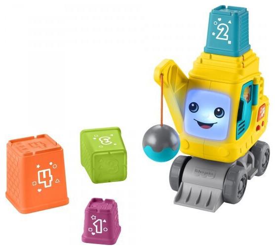 Produktbild Fisher-Price Mattel Fisher Price Count & Stack Crane για 9-36 μηνών HWY62