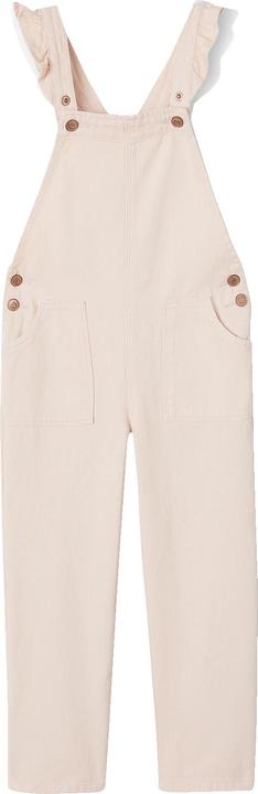 Actual product image Vertbaudet Mädchen Latzhose mit Volantträgern Oeko-Tex (146)