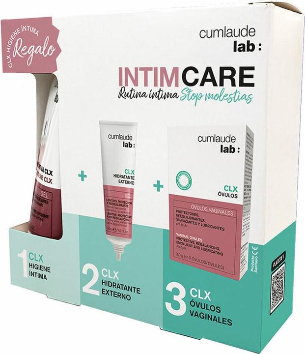 Actual product image Rilastil CLX vulos 10 Uds + Hidratante Externo + Higiene intima (30 ml, Intimate washing lotion, Intimate cream, Intimate oil)