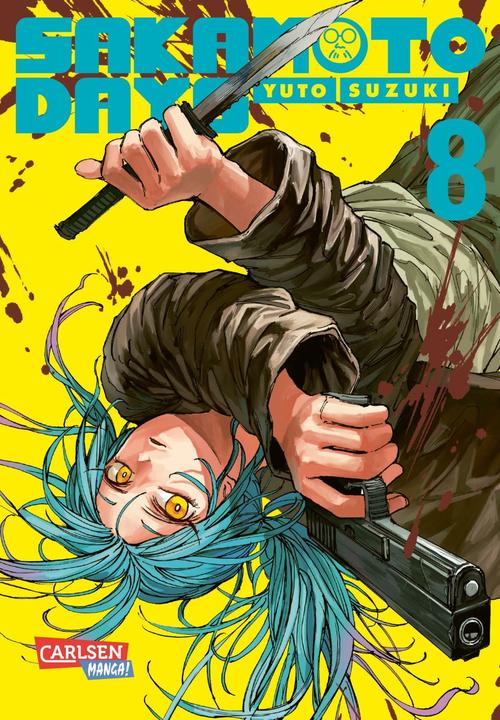 Actual product image Sakamoto Days 8 (German, Yuto Suzuki, 2024)