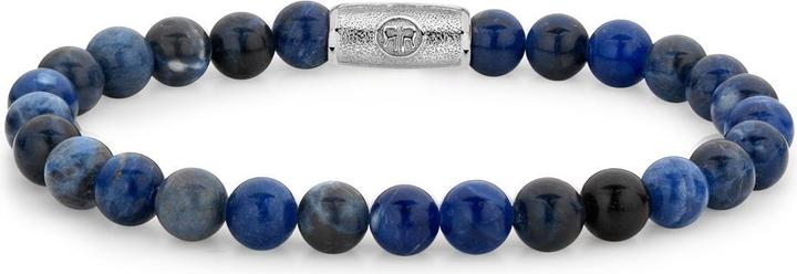 Rebel & Rose Stones Only Midnight Blue Bracelet (16.50 cm, Edelstahl)