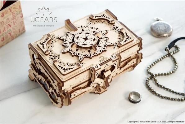Ugears Antik-Schatulle (185 Teile)