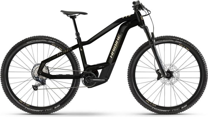 Haibike ALLTRACK 10 MTB Hardtail - Gloss Black Metallic Tan