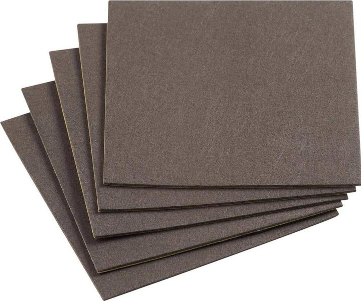 Metafranc Viltglijders zelfklevend, 200 x 200 mm, 5 stuks (Vilten glijders, 5 Stuk)