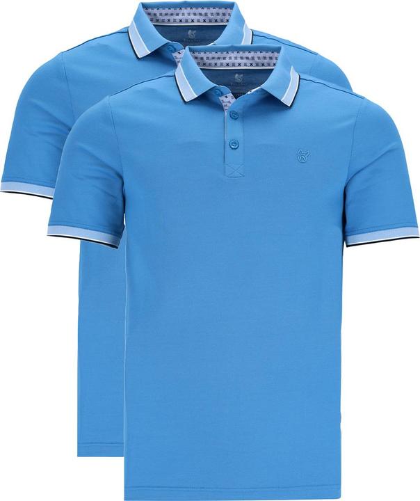 Produktbild Hajo 2er Pack Pique Poloshirt (60, 4XL)