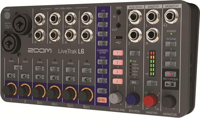 Actual product image Zoom L-6 LiveTrak (Studio- and Livemixer)
