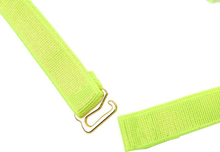 Actual product image Subblime - 955274 bra set with necklace and leg details fluorescent green S/M (S, M)