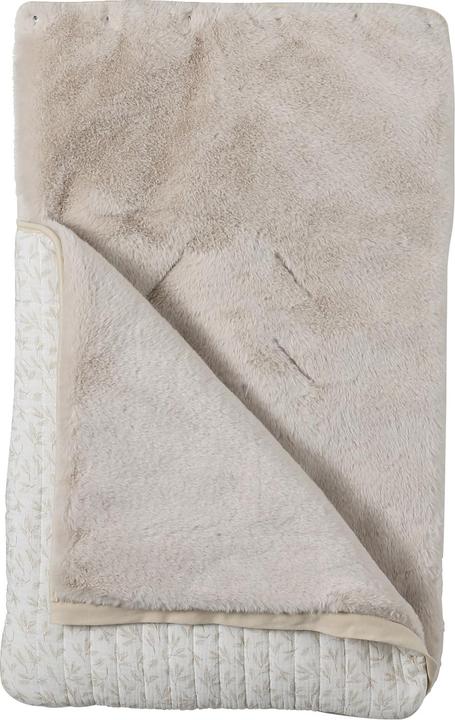 Vertbaudet Warmer Baby Ausfahrsack aus Webpelz & Musselin