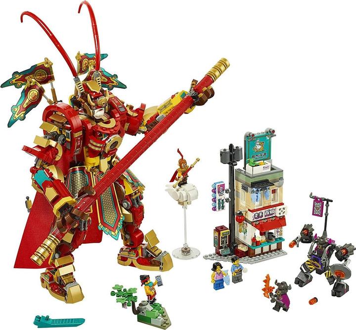 Actual product image LEGO Monkey King Mech (80012, LEGO Monkie Kid, LEGO Rare Sets)