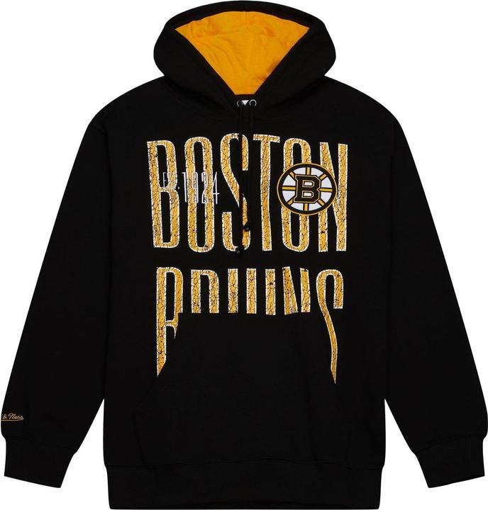 Mitchell & Ness Fleece Hoody - NHL Boston Bruins - S (S)