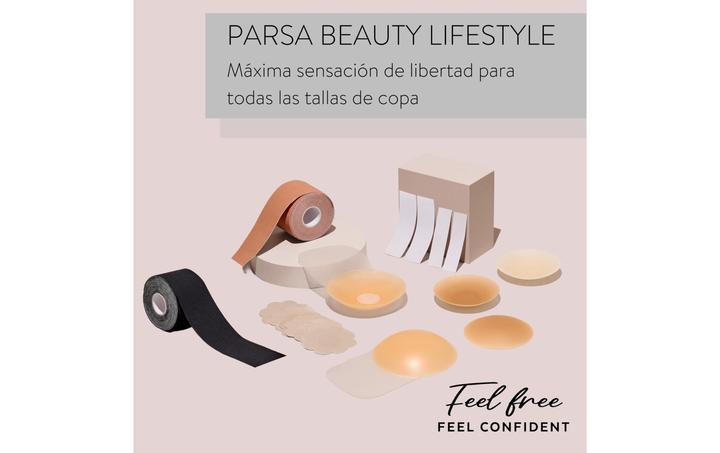 Produktbild Parsa Beauty Parsa - Satin Nipple Covers 7 pcs - Nude (7er Pack)