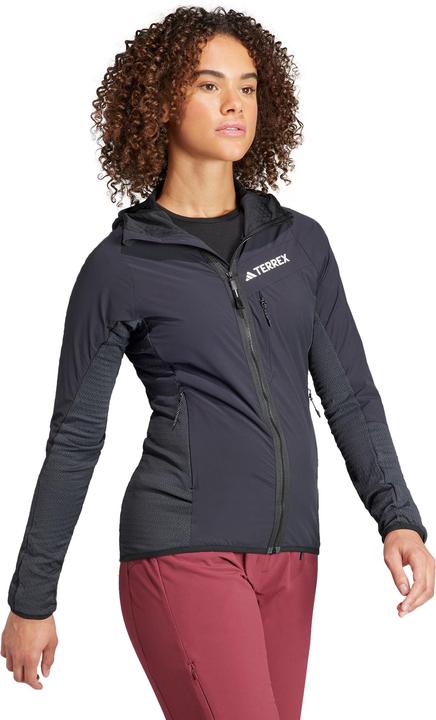 Immagine prodotto adidas Pile antivento con cappuccio Terrex Techrock da donna (XL)