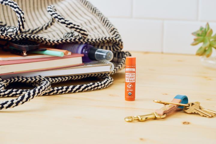 Immagine prodotto Dr. Bronner's Balsamo per labbra Arancione-Zenzero (Balsamo, 4 ml)