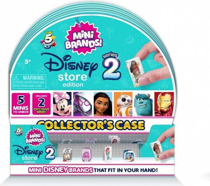5 Surprise Mini brand figurine collector's box in the Disney Store