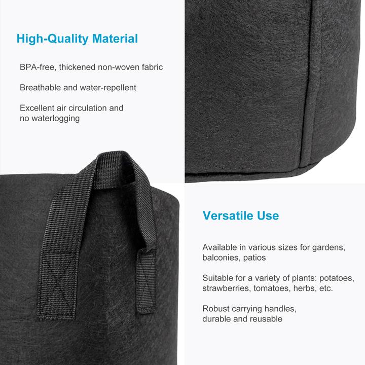 Produktbild Intirilife 2x Pflanzsack 38 Liter (30.40 cm)