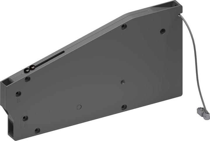 Produktbild Italiana Ferramenta Bremsklappenhalter KIARO S mit Seil, Kunststoff grau (1 Stk.)
