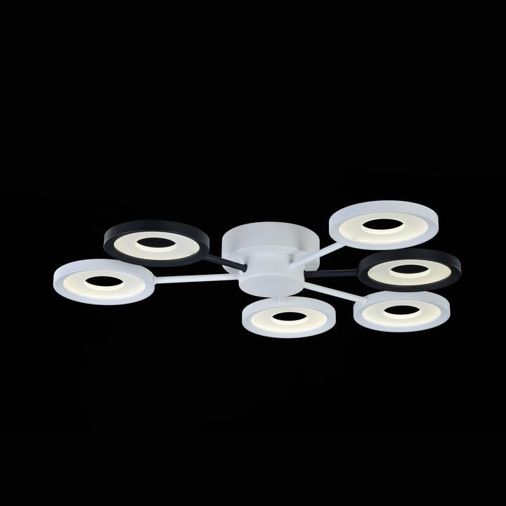 Actual product image Maytoni Aprilia LED Ceiling Light 72W Black-White (6900 lm)