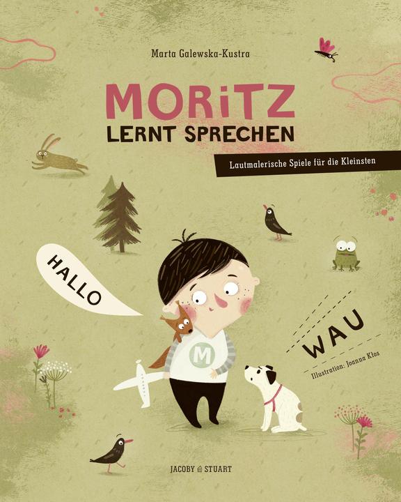 Actual product image Moritz lernt sprechen (German, Marta Galewska-Kustra, 2017)