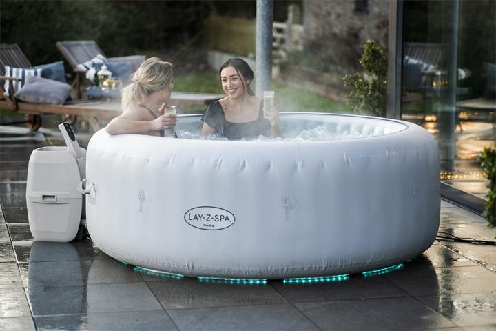 Produktbild Bestway Lay-Z-Spa Paris AirJet incl LED verlichting (6 Pers.)