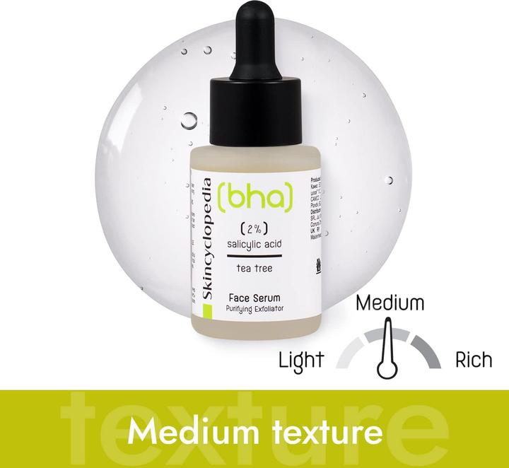 Immagine prodotto Skincyclopedia 2% di Acido Salicilico + Tea Tree Oil (30 ml)