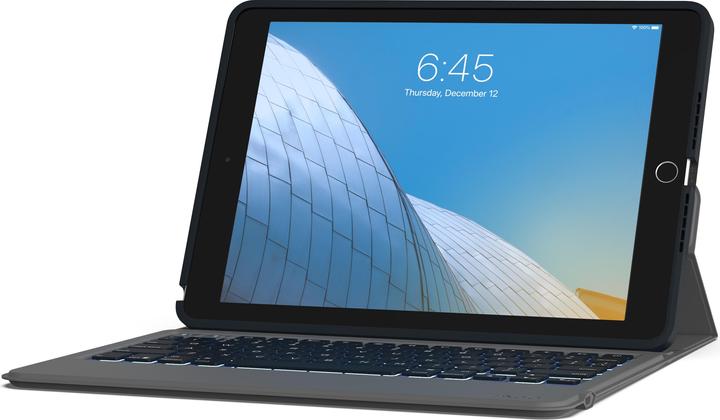 Produktbild Zagg Keyboard-Rugged Messenger-Apple-iPad 10.2-KB-Charcoal-Nordic, Apple, iPad, Black, 25.9 cm (10.2 (iPad)