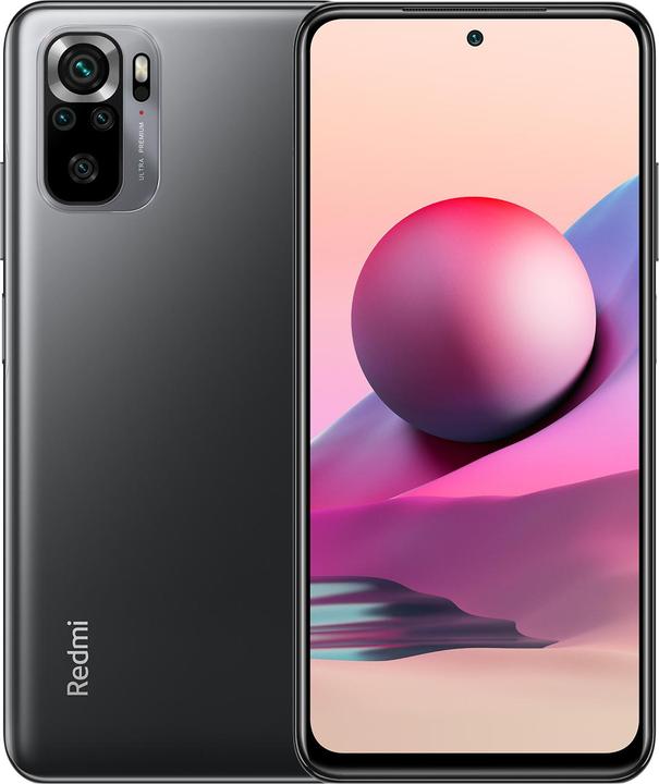 Produktbild Xiaomi Redmi Note 10S (128 GB, Onyx Gray, 6.43", Dual SIM, 64 Mpx, 4G)