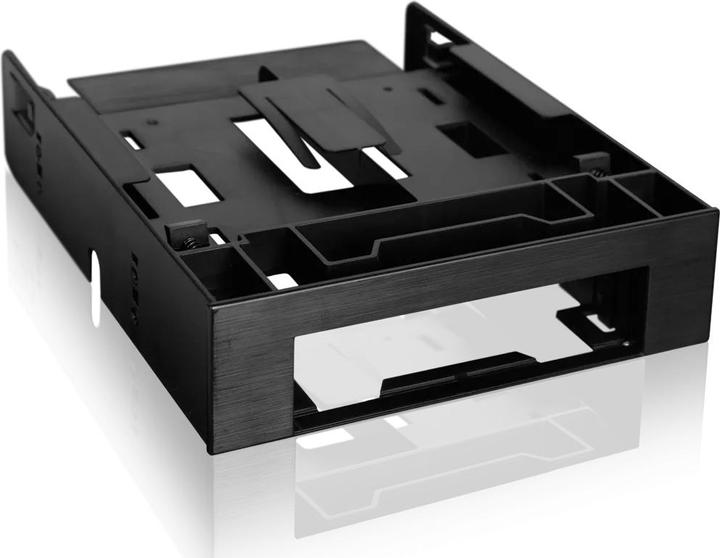 Icy Dock Convertitore da 5,25Z 13,34cm a 3,5Z 8,89cm Pannello frontale da 5,25Z 13,34cm con 2x slot da 2,5Z