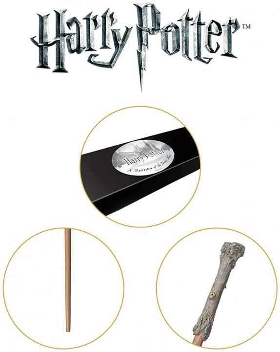 Actual product image Noble Collection Harry Potter Zauberstab Harry Potter (Charakter-Edition)