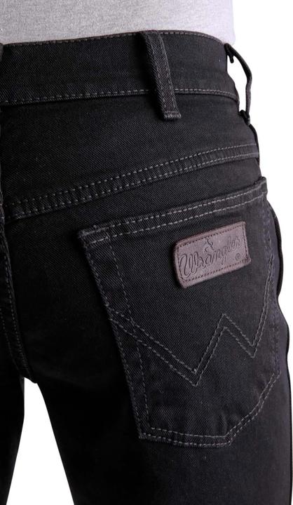 Actual product image Wrangler Texas Stretch Jeans black overdye (44)