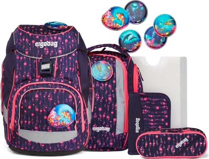 Ergobag 6-tlg. Set Bärmuda Viereck Lumi (20 l)