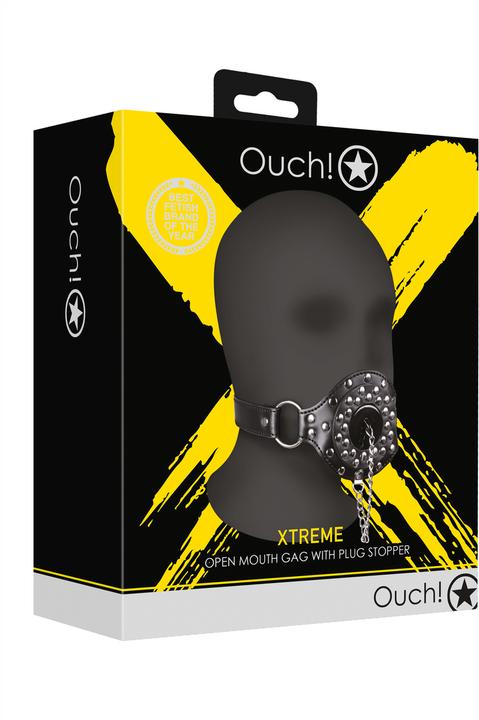 Produktbild Ouch! Open Mouth Gag with Plug Stopper