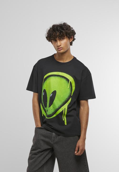 Actual product image Mister Tee MisterTee Dripping Alien Head Oversize Tee - 201319 (M)