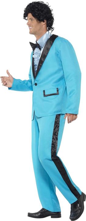 Actual product image Smiffys Mens 80s Prom King Costume Suit (M)
