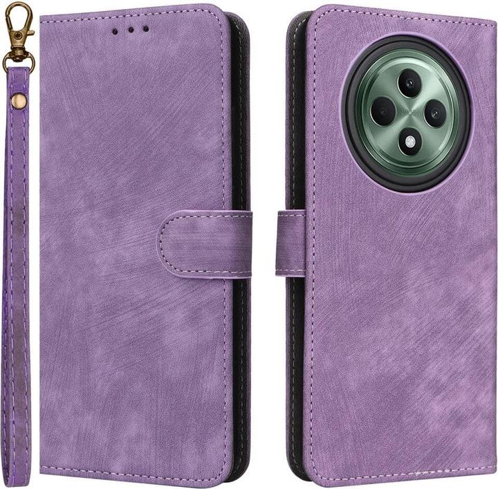 Actual product image Cover-Discount OPPO Reno12 F 5G - Leather case with RFID blocker (Oppo Reno12)