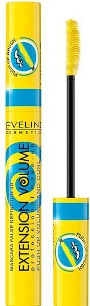 Immagine prodotto Eveline Volume Extension Push Up Volume & Curl Mascara Ispessimento e Overclock delle ciglia 10Ml