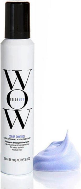 Immagine prodotto Color Wow Schiuma tonificante Colour Control Styling per capelli scuri (ue Toning + Styling Foam) 200 ml (200 ml, Agente schiumogeno)