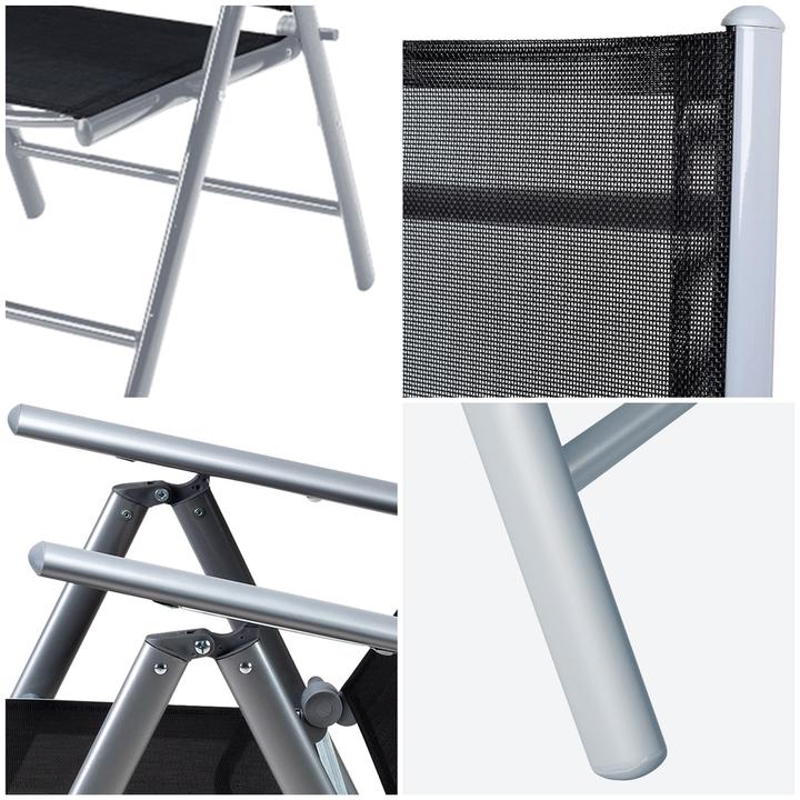 Actual product image Casaria Set of 2 garden chairs