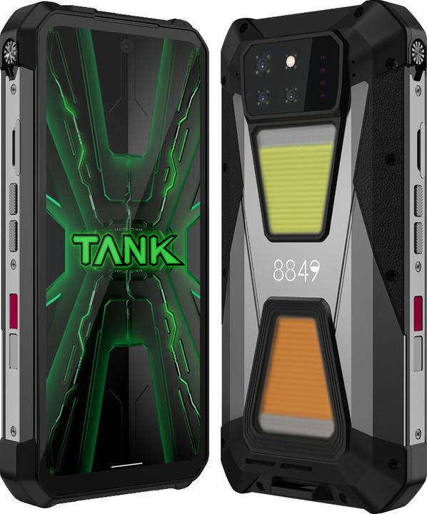 Productafbeelding Unihertz Tank 3S (256 GB, Grijs<br/, Zwart, Dubbele SIM, 50 Mpx)