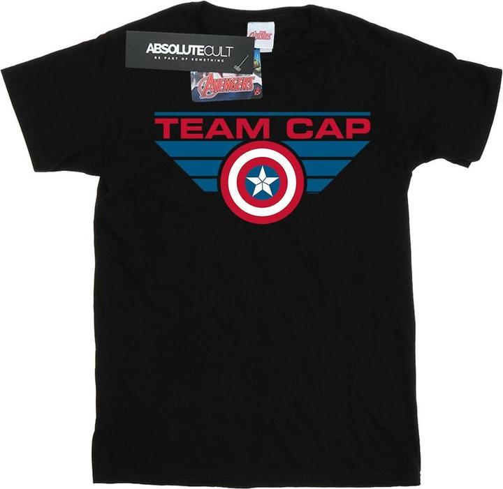 Captain America Civil War Team Cap TShirt (3XL)