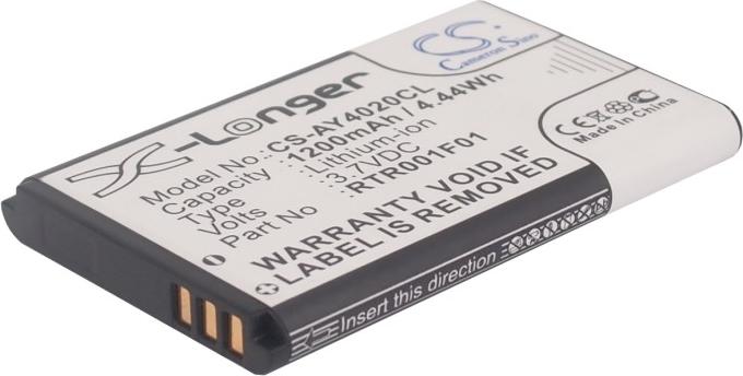 Immagine prodotto NoName Batteria per Alcatel 10000058, DECT 8262 ecc. 1200mAh, 3,7V (1 pz., Specifico del dispositivo, 1200 mAh)