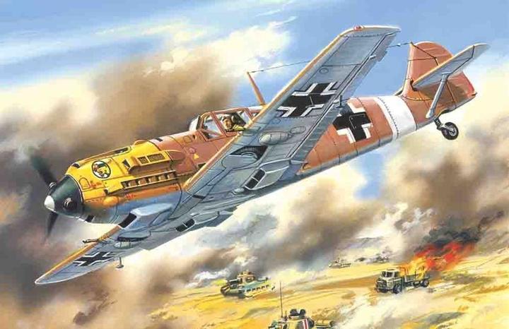 Produktbild ICM Messerschmitt BF 109E-7/Trop WWII
