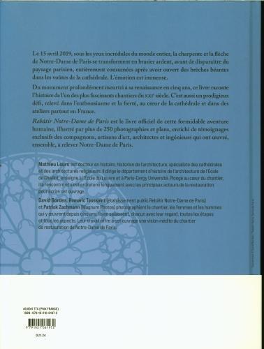 Produktbild Rebâtir Notre-Dame de Paris : le livre officiel de la restauration (Französisch, Lours Mathieu, 2024)