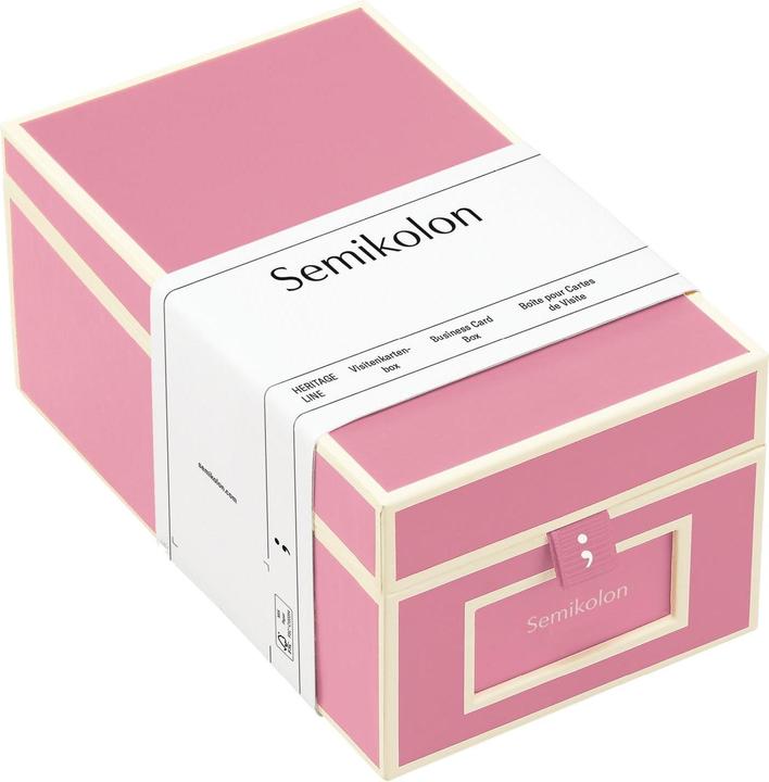 Actual product image Semikolon Business card box