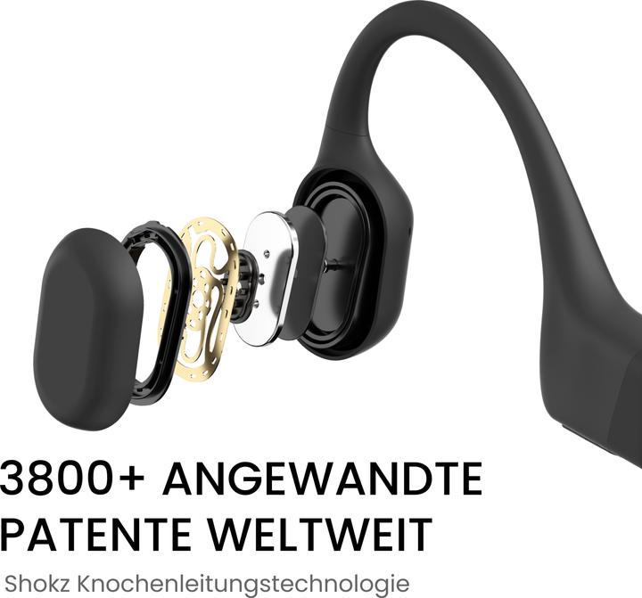 Image du produit Shokz OpenRun USB-C (pas de réduction du bruit, 8 h, Sans fil)